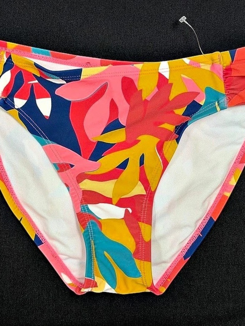 Abstract Bikini Bottom in Pink & Blue NWT
